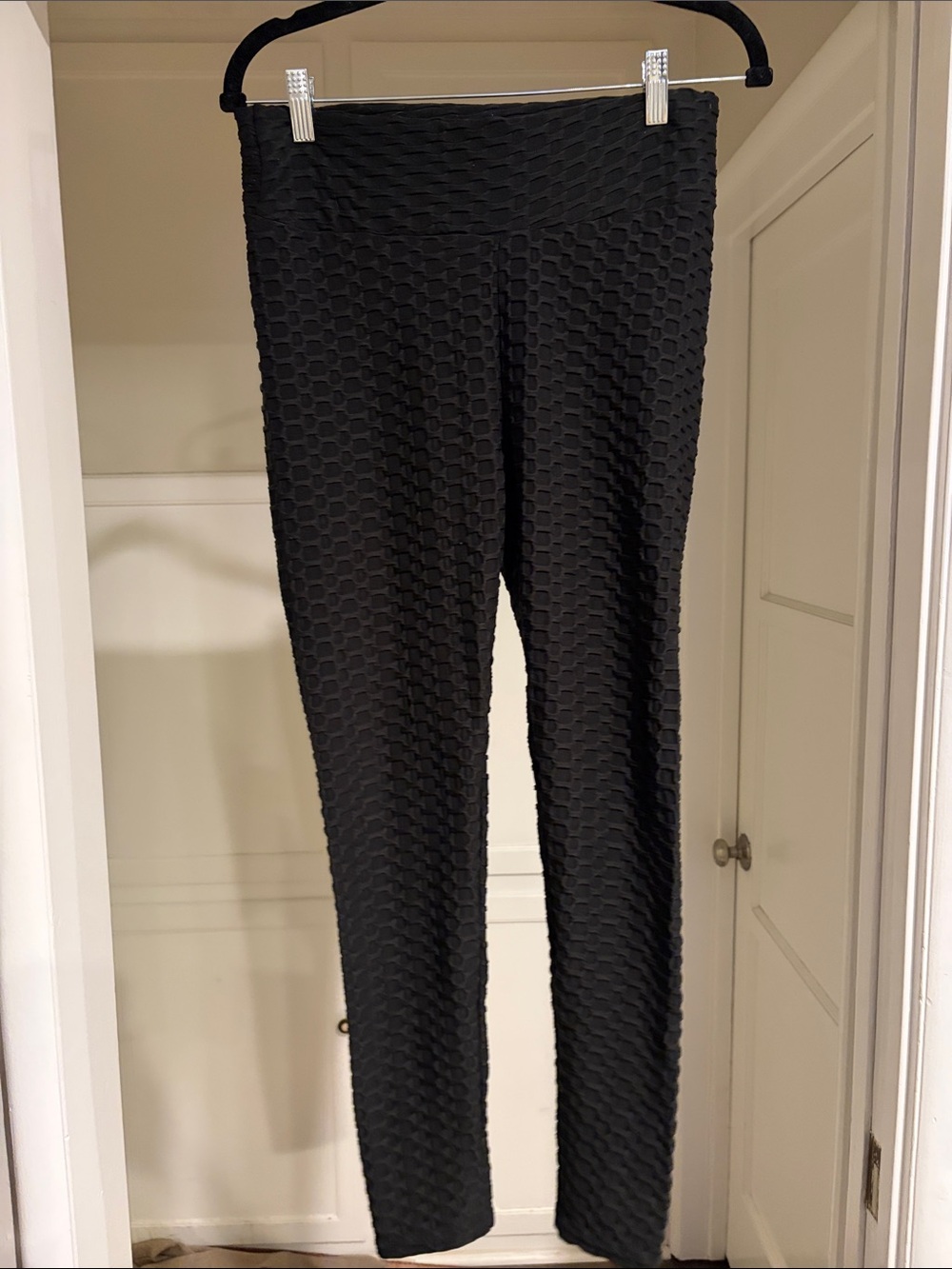Textured Booty Scrunch High-Waist Leggings